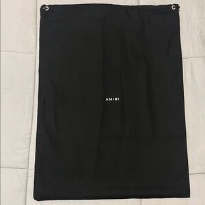 AMIRI Black dust bag